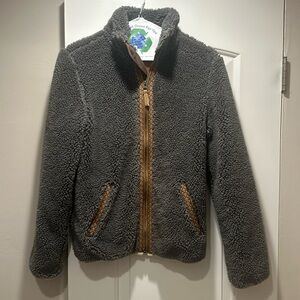 Fatherty women’s jacket extra small Sherpa with darling detail